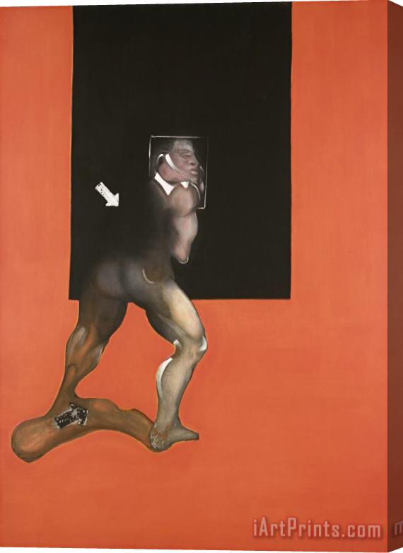 Francis Bacon Study From The Human Body, 1987 Stretched Canvas Painting / Canvas Art