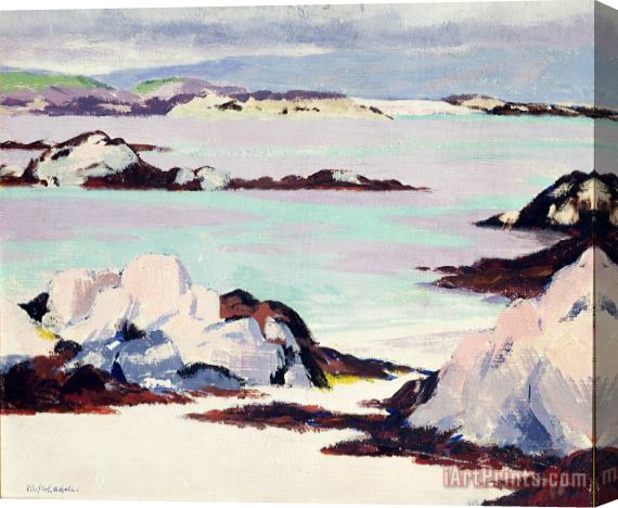 Francis Campbell Boileau Cadell Island of Iona Stretched Canvas Print / Canvas Art