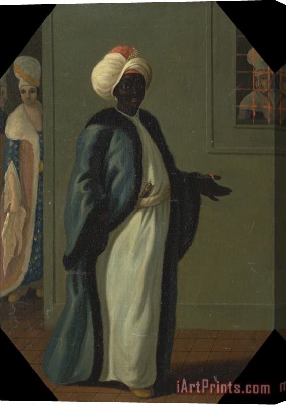 Francis Smith Kisler Aga, Chief of The Black Eunuchs And First Keeper of The Serraglio Stretched Canvas Print / Canvas Art
