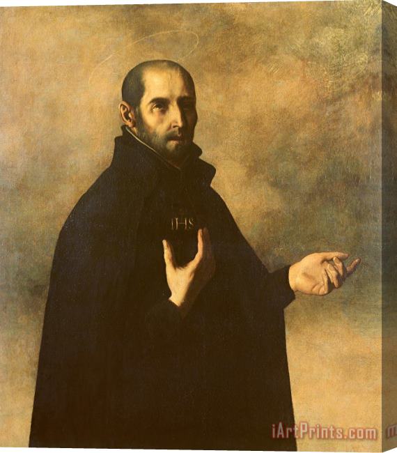 Francisco de Zurbaran St.Ignatius Loyola Stretched Canvas Print / Canvas Art