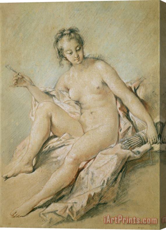 Francois Boucher A study of Venus Stretched Canvas Painting / Canvas Art