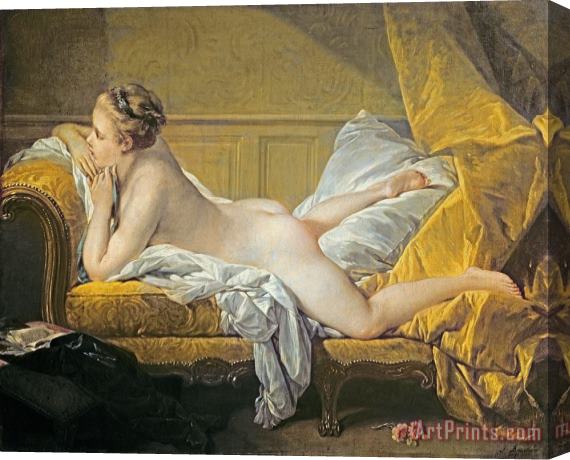 Francois Boucher Reclining Nude Stretched Canvas Print / Canvas Art