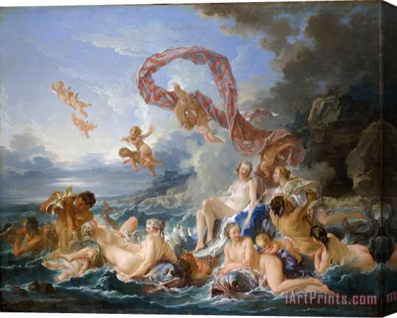 Francois Boucher The Triumph of Venus Stretched Canvas Print / Canvas Art