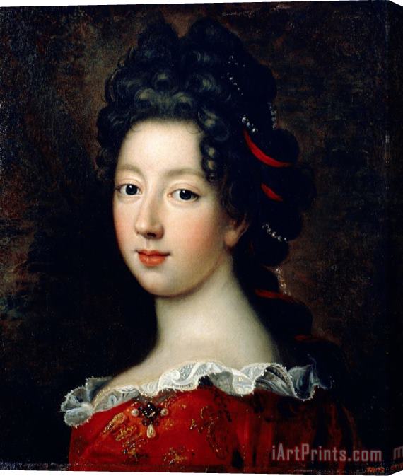 Francois De Troy Louise Francoise De Bourbon, Mademoiselle De Nantes Stretched Canvas Painting / Canvas Art