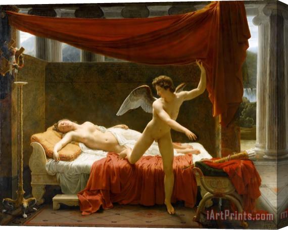 Francois-edouard Picot Cupid And Psyche Stretched Canvas Painting / Canvas Art