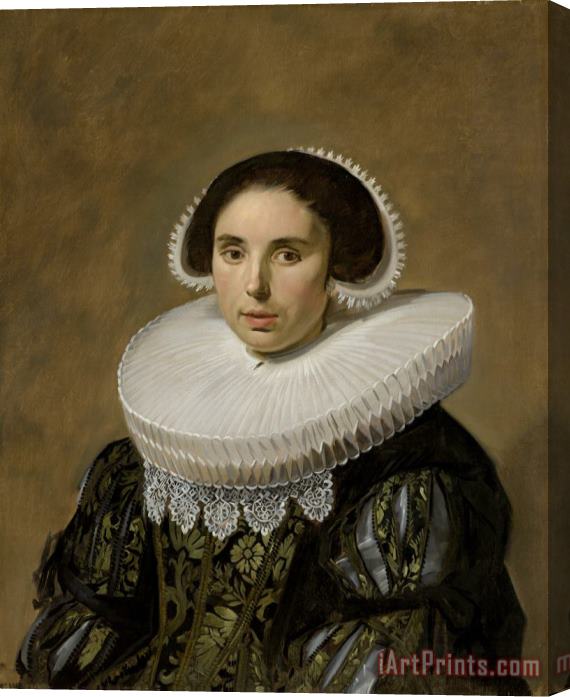 Frans Hals Portrait of a Woman Stretched Canvas Print / Canvas Art