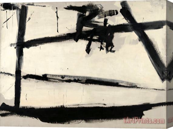 Franz Kline Painting Number 2 C.1954 Stretched Canvas Painting / Canvas Art