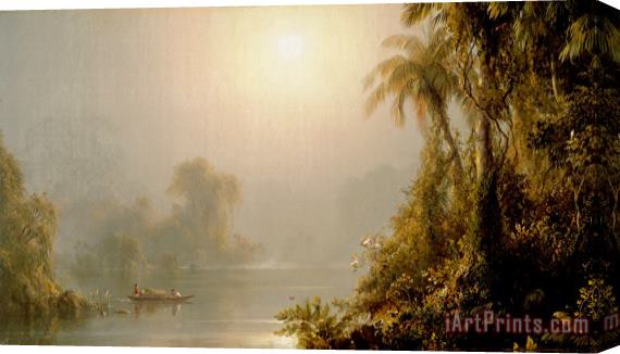 Frederic Edwin Church Morning in The Tropics(1) Stretched Canvas Painting / Canvas Art