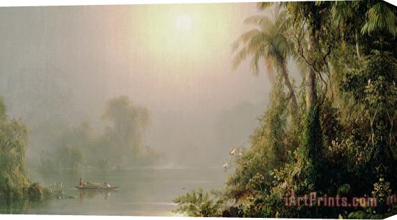 Frederic Edwin Church Morning In The Tropics Stretched Canvas Print / Canvas Art
