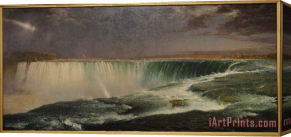 Frederic Edwin Church Niagara Stretched Canvas Painting / Canvas Art