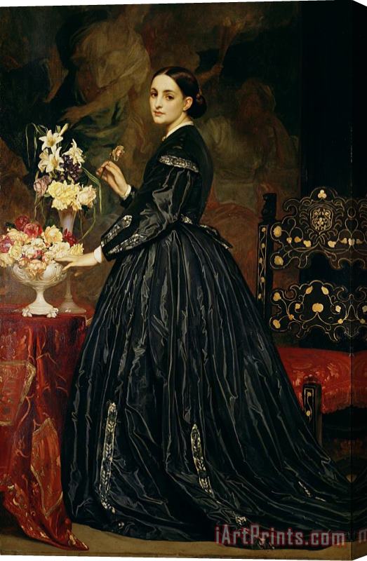 Frederic Leighton Mrs James Guthrie Stretched Canvas Painting / Canvas Art