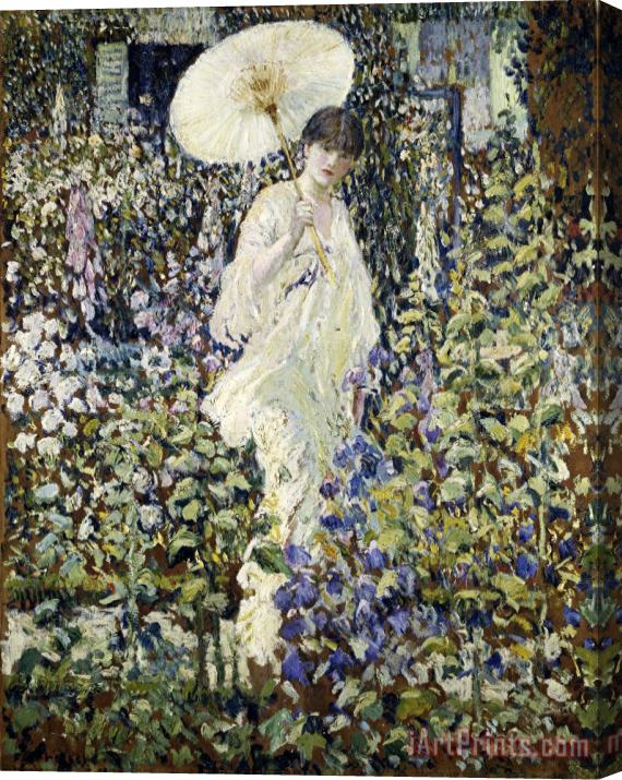 Frederick Carl Frieseke Sun And Wind Stretched Canvas Print / Canvas Art