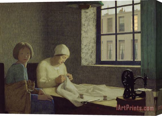 Frederick Cayley Robinson The Old Nurse Stretched Canvas Painting / Canvas Art