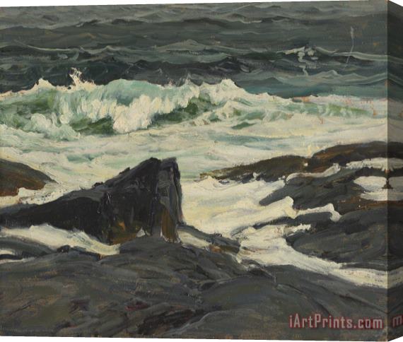 Frederick Judd Waugh Seascape Stretched Canvas Print / Canvas Art