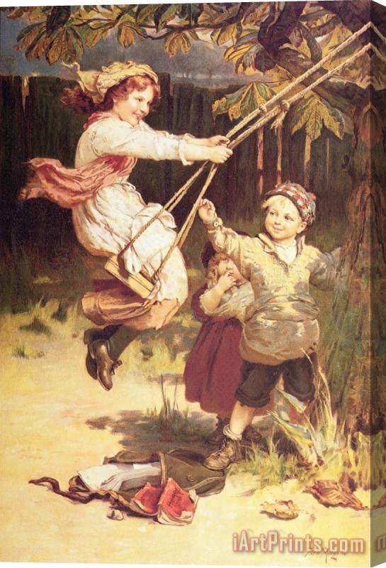 Frederick Morgan After School Stretched Canvas Painting / Canvas Art