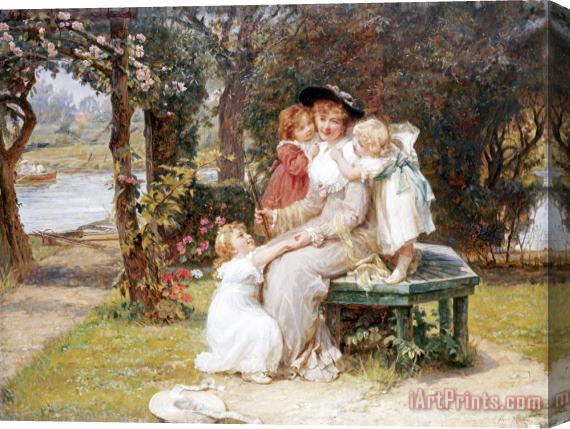 Frederick Morgan Me Too? Stretched Canvas Painting / Canvas Art