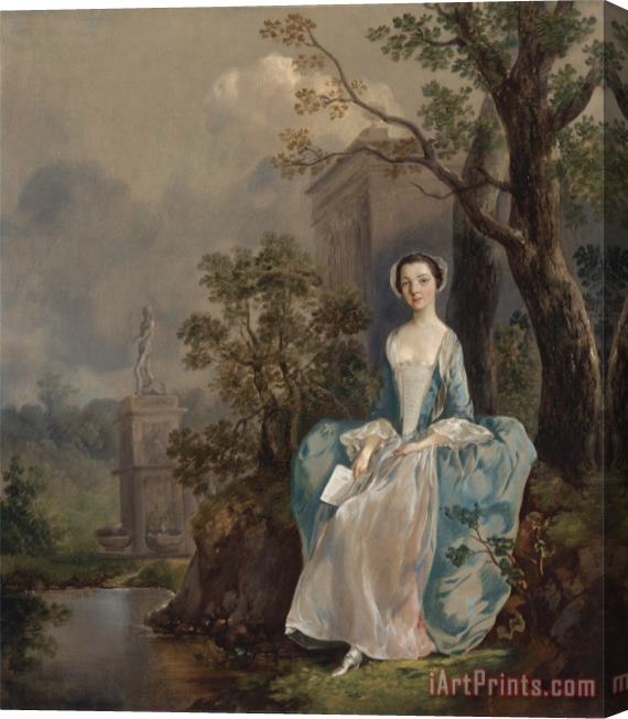 Gainsborough, Thomas Portrait of a Woman Stretched Canvas Print / Canvas Art