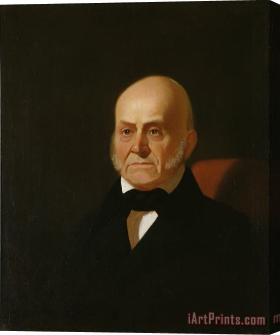 George Caleb Bingham John Quincy Adams Stretched Canvas Print / Canvas Art