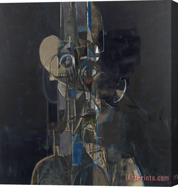 George Condo In Darkness, 2013 Stretched Canvas Print / Canvas Art