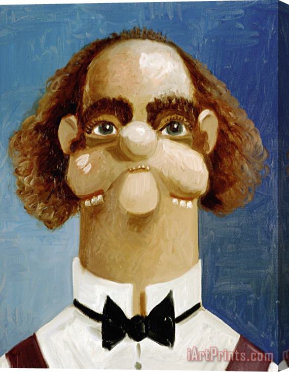 George Condo Jean Louis's Brother Stretched Canvas Painting / Canvas Art