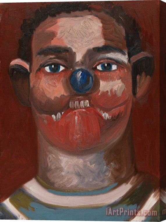 George Condo The Athlete Stretched Canvas Painting / Canvas Art