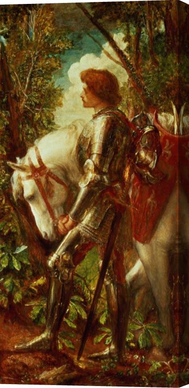 George Frederic Watts Sir Galahad Stretched Canvas Painting / Canvas Art