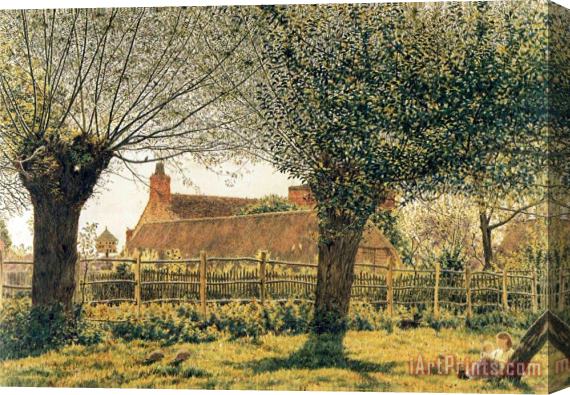 George Price Boyce At Binsey, Near Oxford Stretched Canvas Print / Canvas Art
