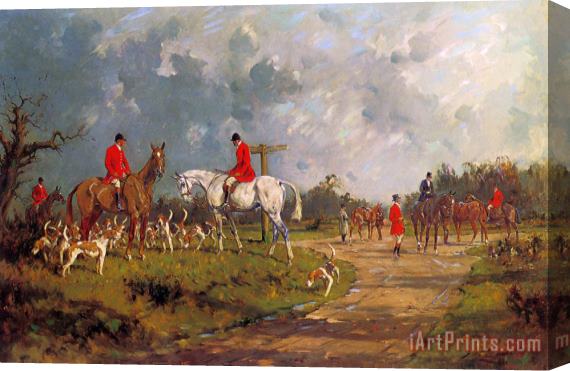 George Wright The Meet at The Crossroads Stretched Canvas Painting / Canvas Art