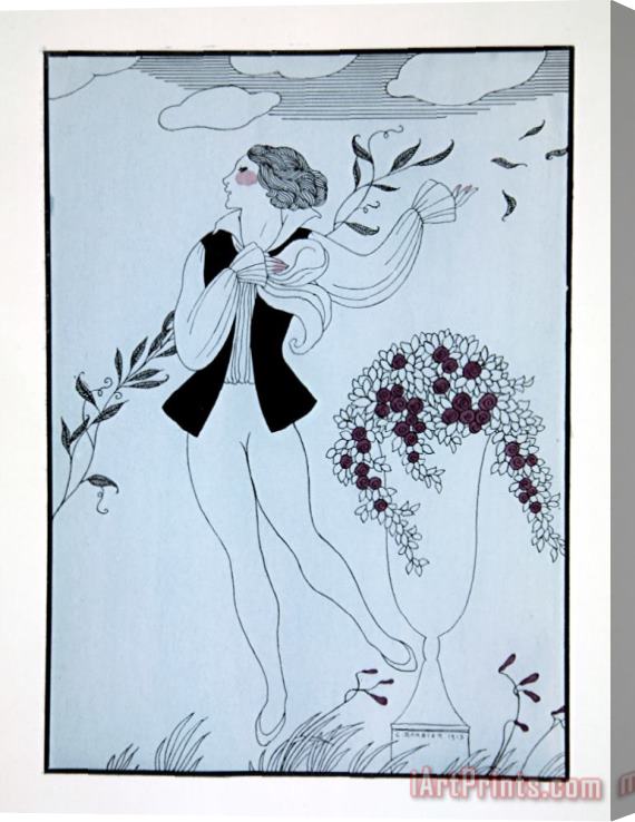 Georges Barbier Les Sylphides Stretched Canvas Print / Canvas Art