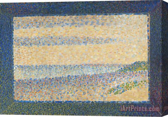 Georges Seurat Seascape (gravelines) Stretched Canvas Print / Canvas Art