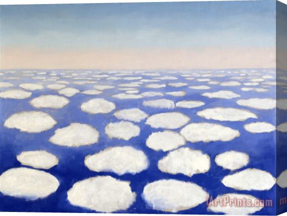 Georgia O'keeffe Above The Clouds I, 1962 1963 Stretched Canvas Painting / Canvas Art