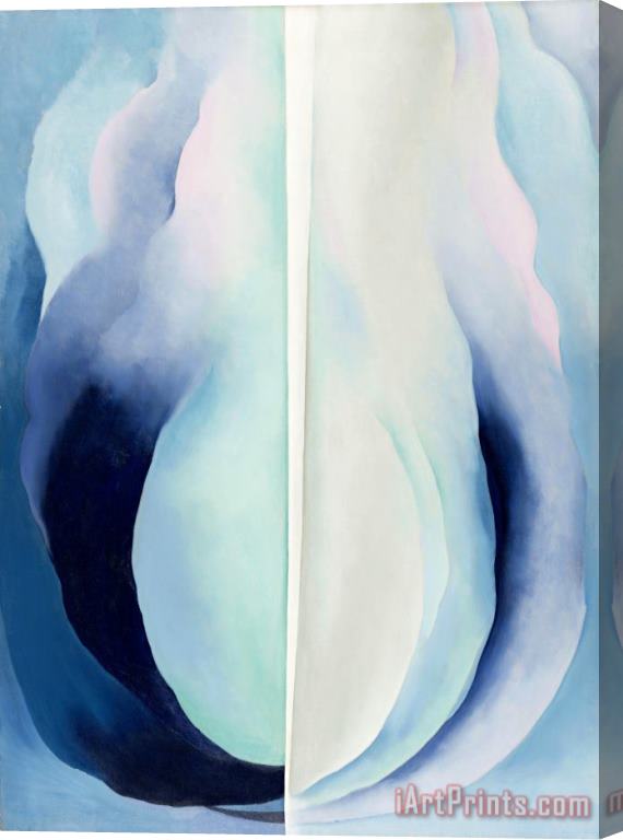 Georgia O'keeffe Abstraction Blue, 1927 Stretched Canvas Painting / Canvas Art