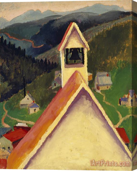 Georgia O'keeffe Church Bell, Ward, Colorado, 1917 Stretched Canvas Print / Canvas Art