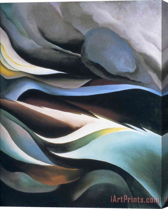 Georgia O'keeffe From The Lake Stretched Canvas Painting / Canvas Art