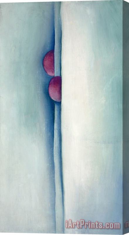 Georgia O'keeffe Green Lines And Pink, 1919 Stretched Canvas Print / Canvas Art