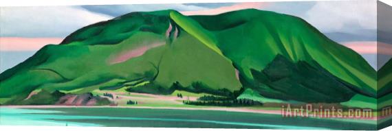 Georgia O'keeffe Green Mountains, Canada, 1932 Stretched Canvas Painting / Canvas Art