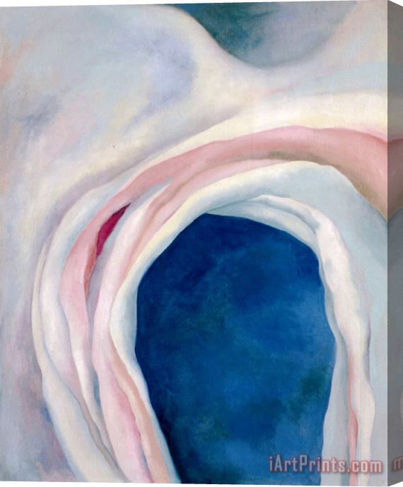Georgia O'keeffe Music Pink And Blue No. 1, 1918 Stretched Canvas Painting / Canvas Art
