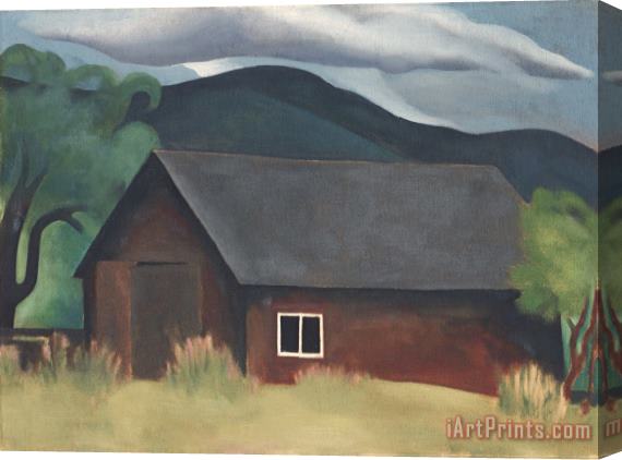 Georgia O'Keeffe My Shanty, Lake George Stretched Canvas Painting / Canvas Art