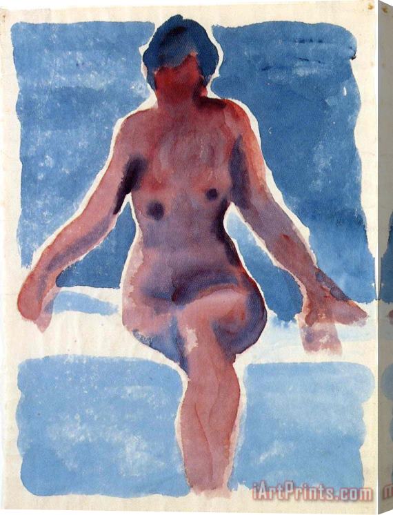 Georgia O'keeffe Nude Series 2 Stretched Canvas Print / Canvas Art