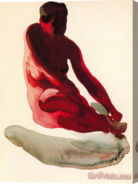 Georgia O'keeffe Nude Series Stretched Canvas Print / Canvas Art