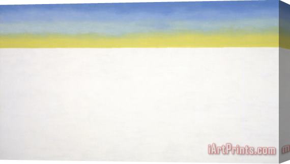 Georgia O'keeffe Sky Above Clouds (yellow Horizon And Clouds), 1976 1977 Stretched Canvas Print / Canvas Art