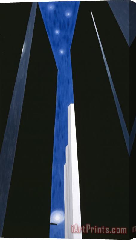 Georgia O'keeffe Untitled (city Night), 1970s Stretched Canvas Print / Canvas Art