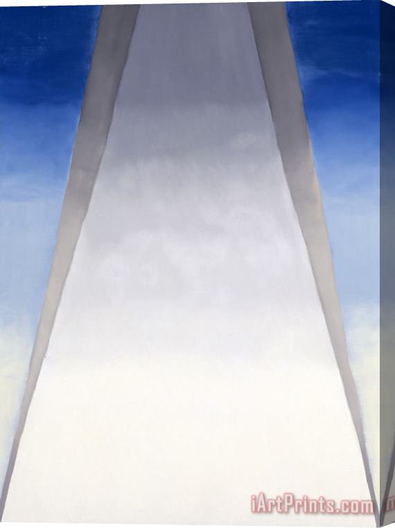 Georgia O'keeffe Untitled (from a Day with Juan Iii), 1976 1977 Stretched Canvas Painting / Canvas Art