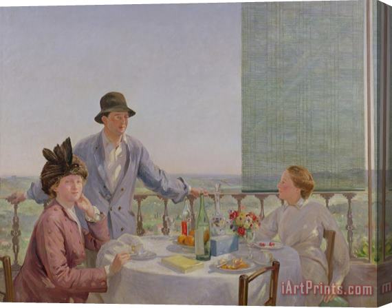 Gerard Chowne After Lunch Stretched Canvas Painting / Canvas Art
