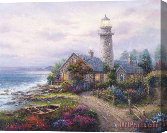 Ghambaro Light House Stretched Canvas Painting / Canvas Art