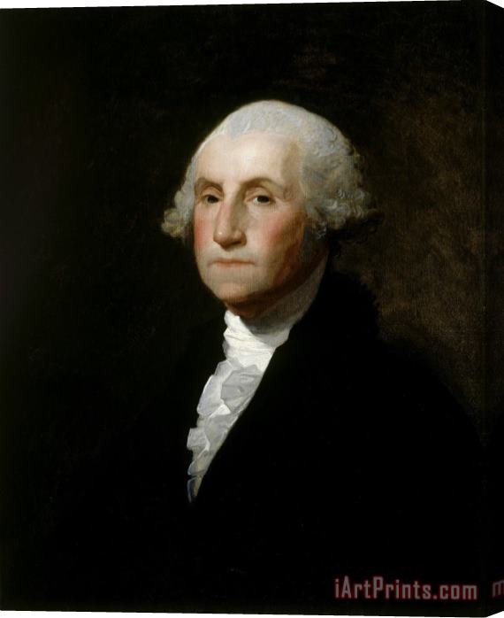 Gilbert Stuart George Washington Stretched Canvas Print / Canvas Art