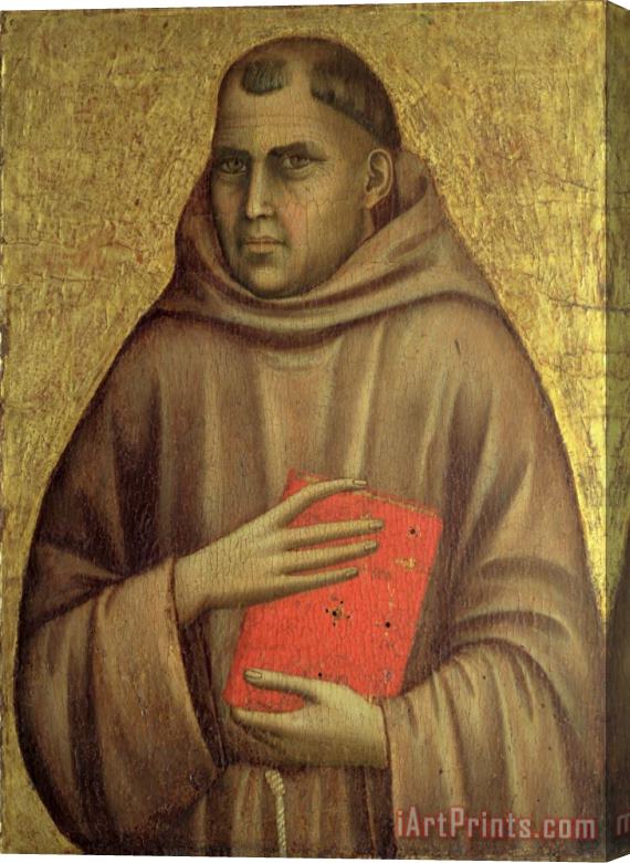 Giotto di Bondone Saint Anthony Abbot Stretched Canvas Print / Canvas Art