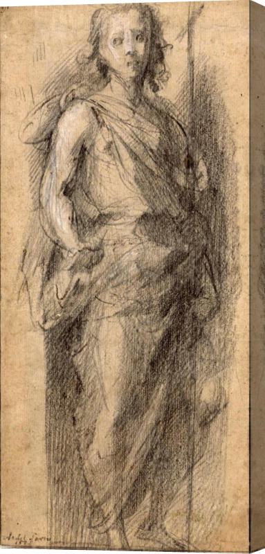 Giovanni Antonio Sogliani John The Baptist Stretched Canvas Painting / Canvas Art