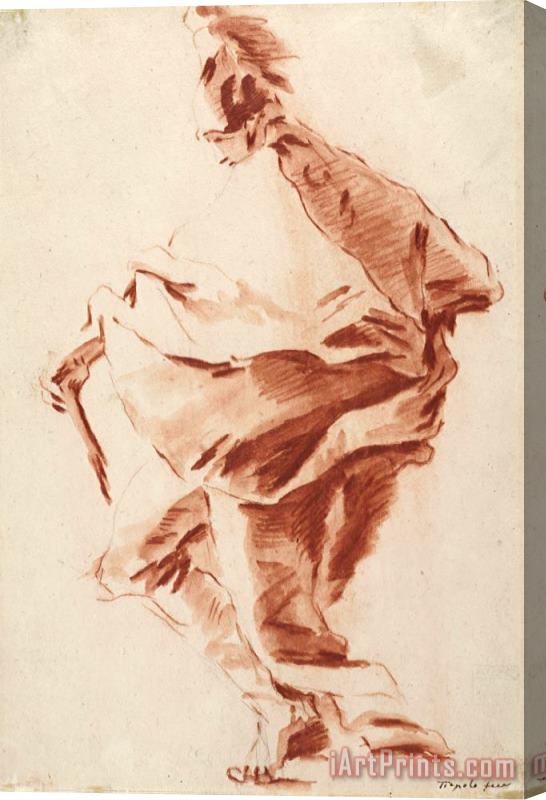 Giovanni Battista Tiepolo Roman Soldier Stretched Canvas Print / Canvas Art