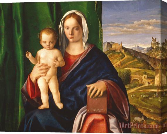 Giovanni Bellini Madonna And Child Stretched Canvas Painting / Canvas Art